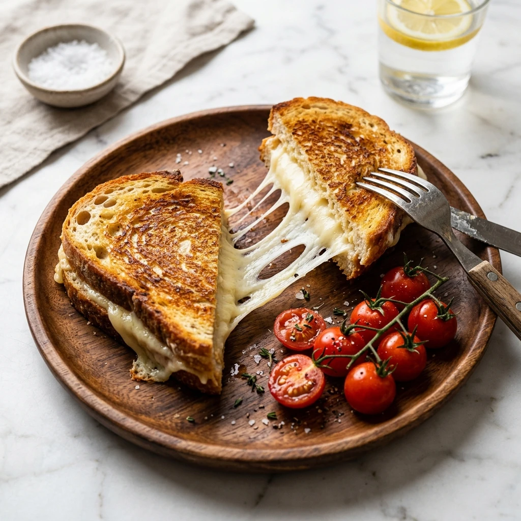 Avokadolu ve Beyaz Peynirli Tost